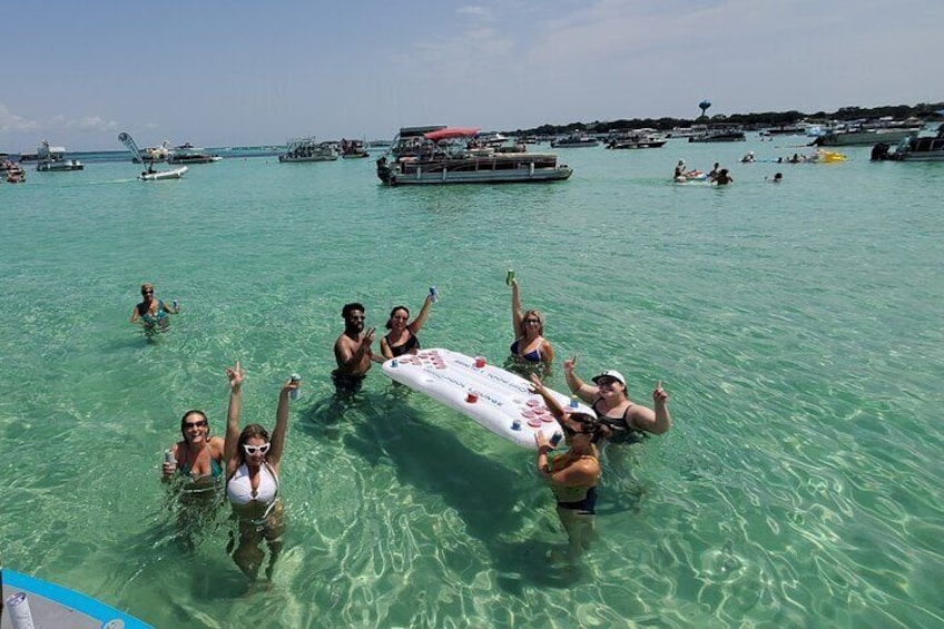 Private Crab Island Party by Boat