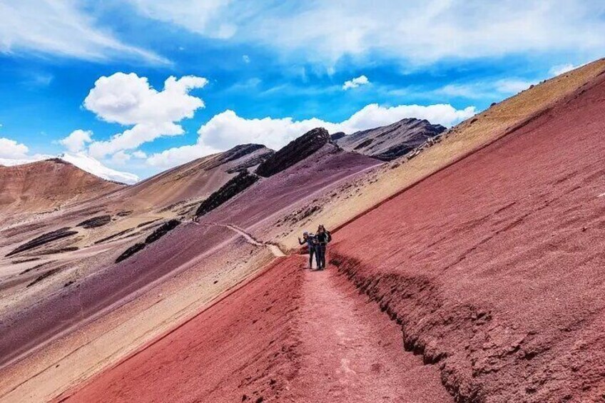 Private Service Rainbow Mountain and Red Valley Full Day