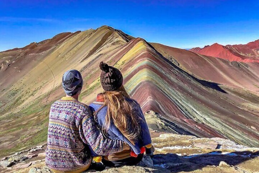 Private Service Rainbow Mountain and Red Valley Full Day