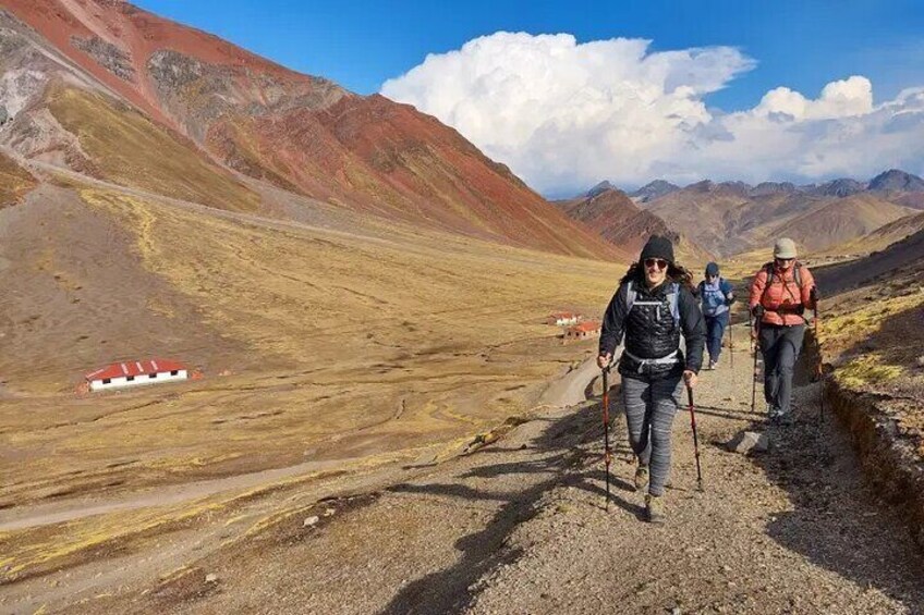 Private Service Rainbow Mountain and Red Valley Full Day 
