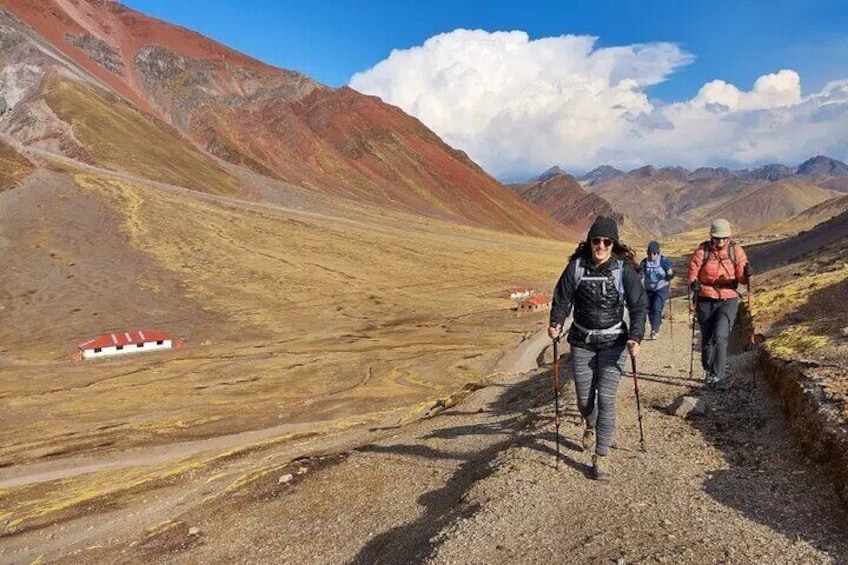 Private Service Rainbow Mountain and Red Valley Full Day
