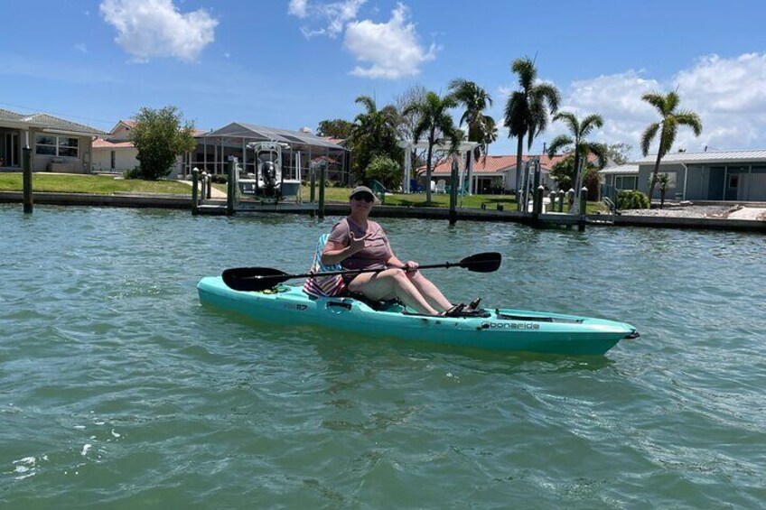 Through Island Estates!