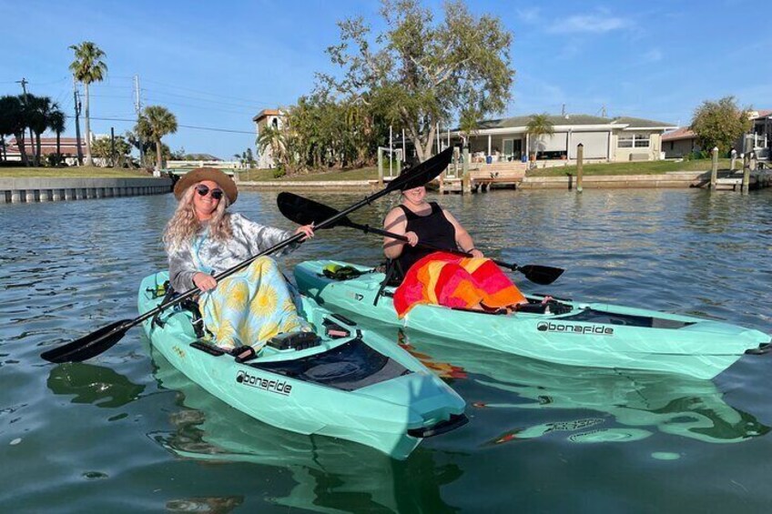 Luxury Single Kayak Tour To An Island Off Clearwater Beach!