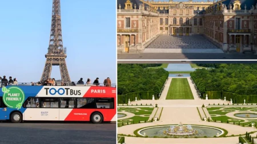 Paris Discovery Hop-on Hop-off bus tour + Versailles Palace