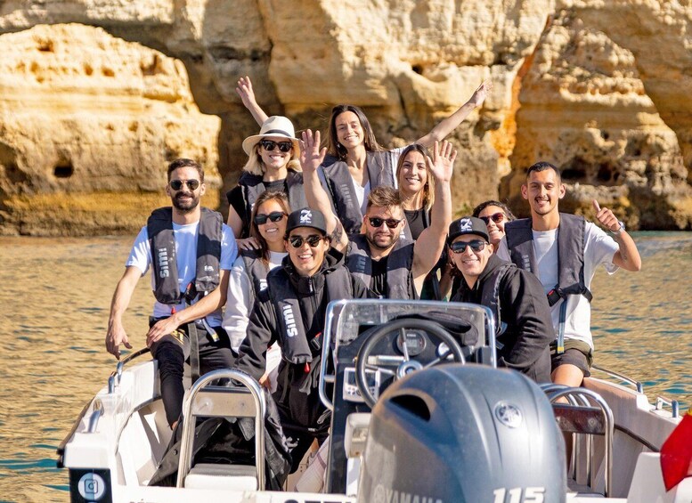Picture 2 for Activity Armação de Pêra: Benagil Caves and Secret Beaches Boat Trip