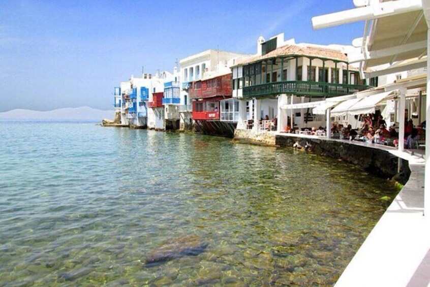 Mykonos Private Tour included town with a Range Rover