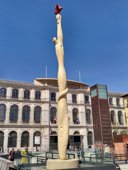 Abstract sculpture in Madrid