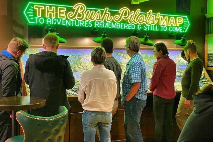 Visualize your entire journey through Alaska's Inside Passage on our giant 3D map.