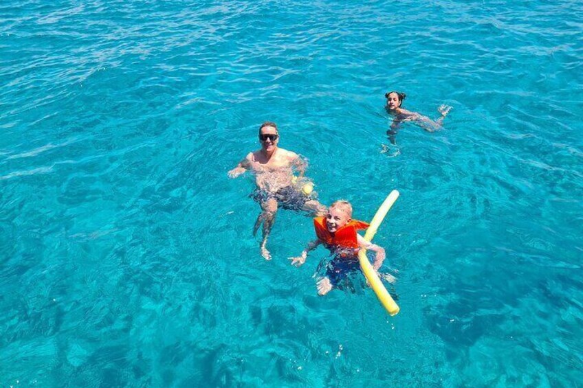 Rhodes Half-Day Catamaran Cruise with Lunch
