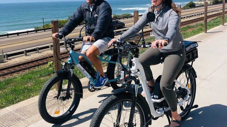 Cruising the Rail Trail on Electric Bikes in San Diego