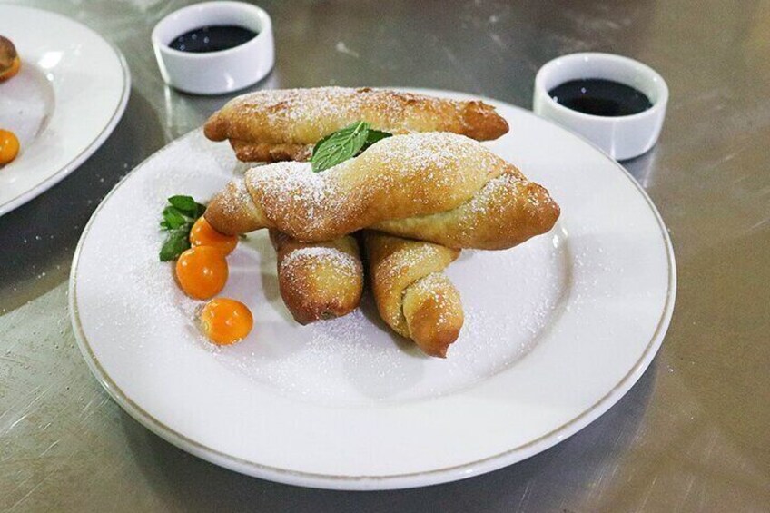 Traditional Peruvian Churros in Lima