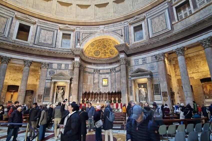 Rome: Pantheon Reserved Entry Tickets