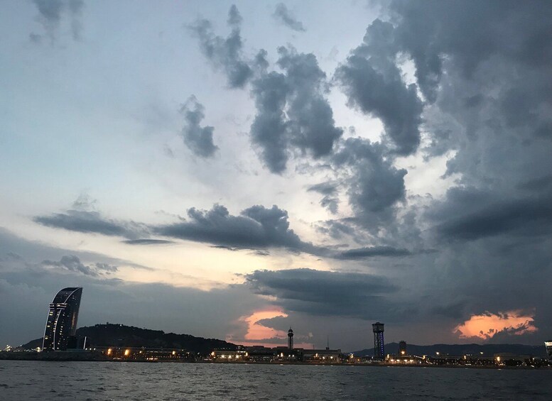 Picture 5 for Activity Barcelona: 1,5-Hour Sunset Cruise with Cava & Wine