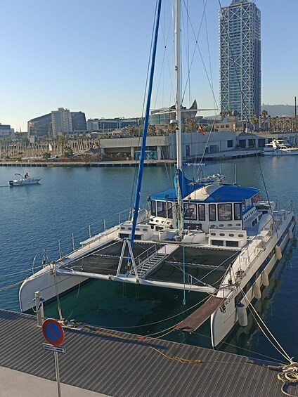 Picture 4 for Activity Barcelona: 1,5-Hour Sunset Cruise with Cava & Wine