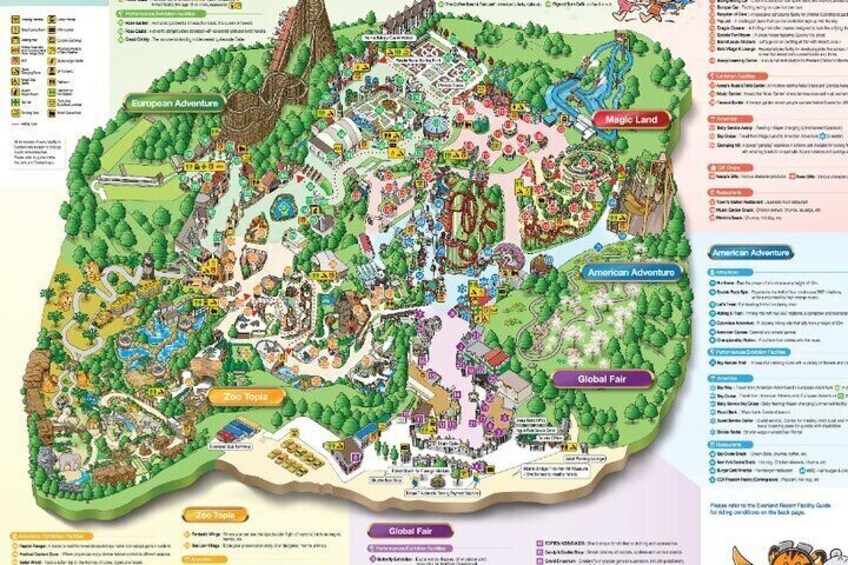 Everland Theme Park One Day Admission Ticket 