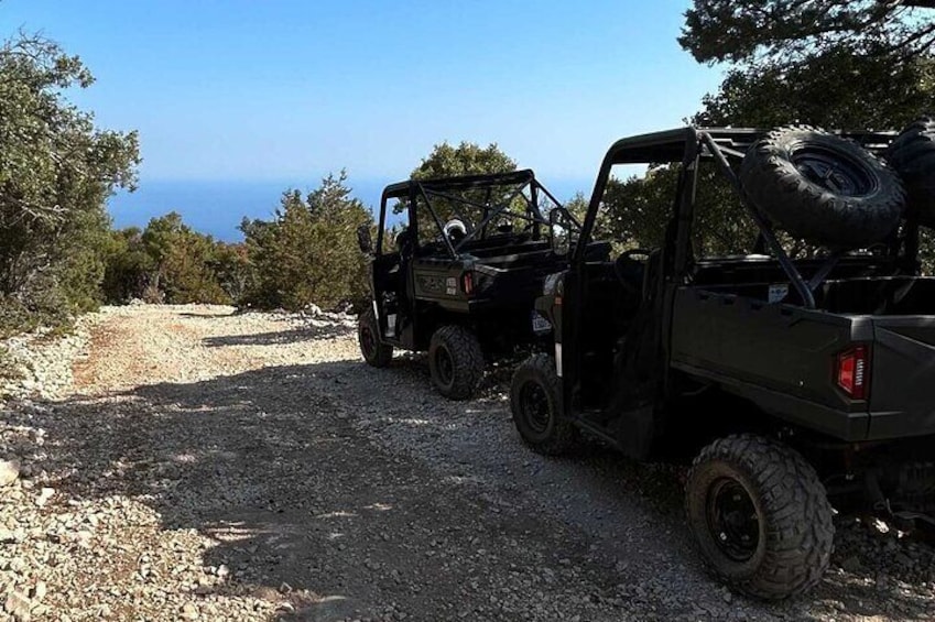 Italy Punta Salinas Shared Buggy Tour