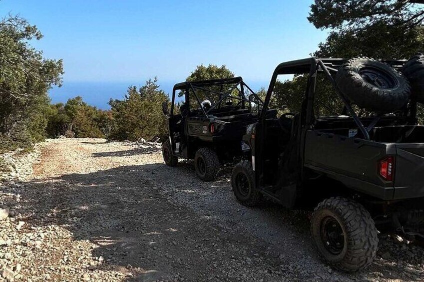 Italy Punta Salinas Shared Buggy Tour