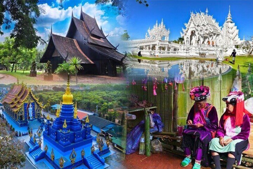 Sacred Art Journey: White & Blue Temples Experience