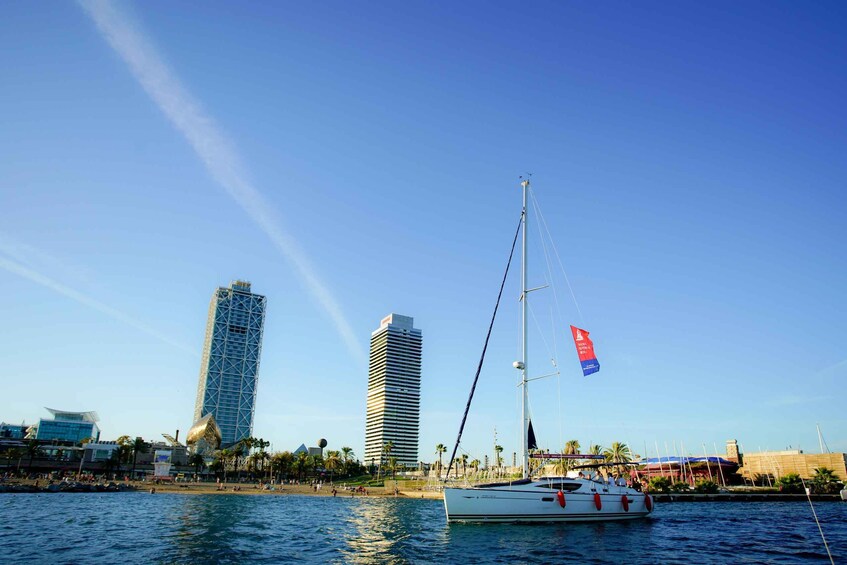Picture 4 for Activity Barcelona: Unique Helicopter Flight & Optional Yacht Cruise