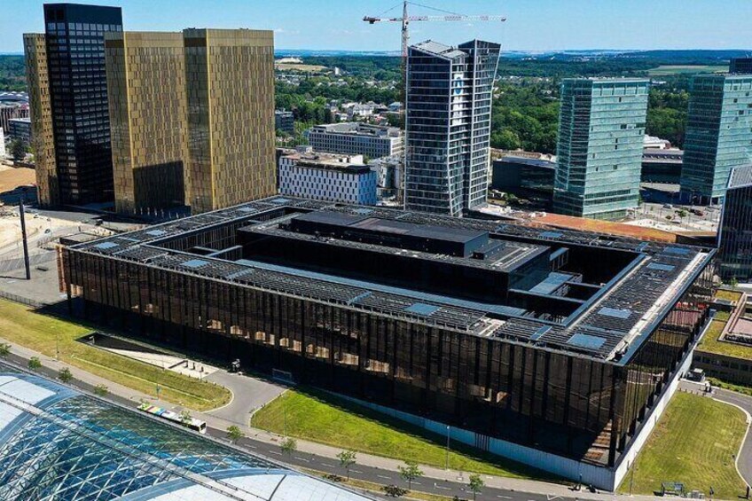 Luxembourg Kirchberg District Walking Tour