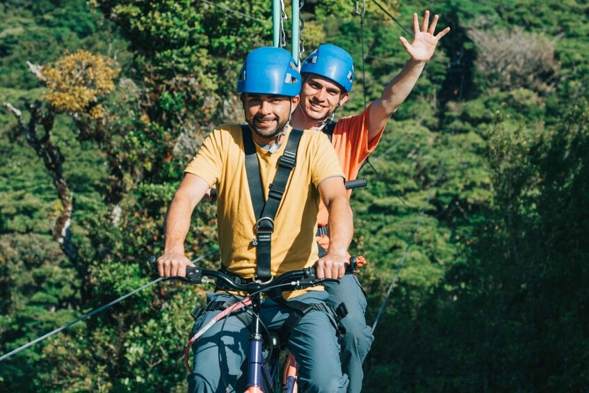 Picture 2 for Activity Monteverde: Adventure-Mania Zipline & Challenge Course 5in1