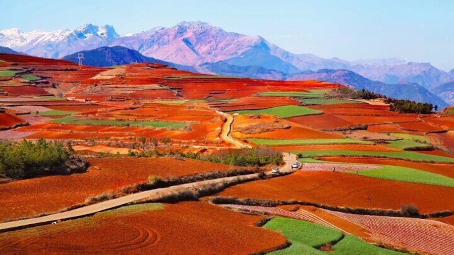 Two Day Dongchuan Red Land and Nizhu River Private Tour