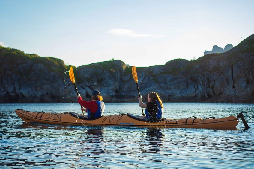 Picture 5 for Activity Svolvær: Evening Kayaking Adventure