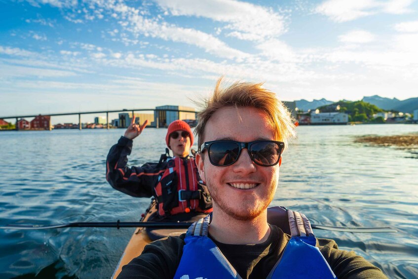 Picture 4 for Activity Svolvær: Evening Kayaking Adventure