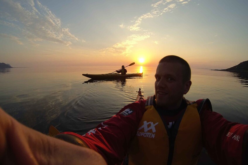 Picture 2 for Activity Svolvær: Evening Kayaking Adventure