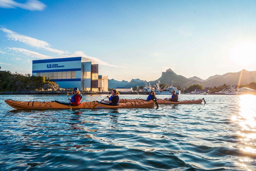 Svolvær: Evening Kayaking Adventure