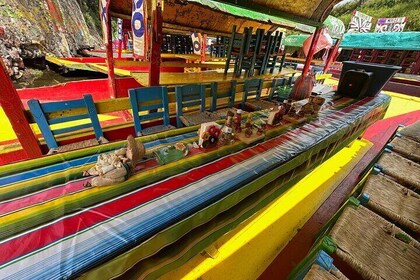 Boat Tour in Mexico City and Mezcal Party with food and drinks