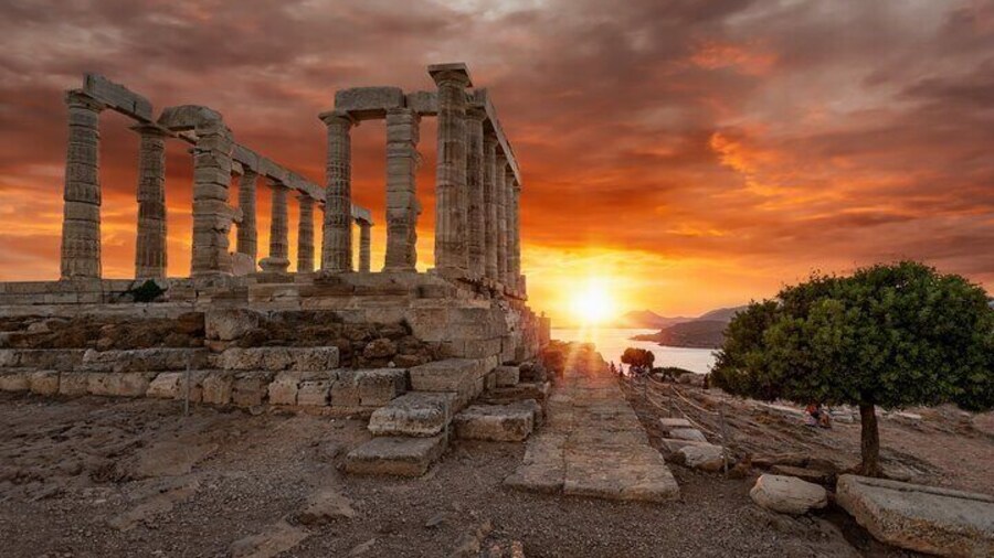 Cape Sounion Sunset Private Trip