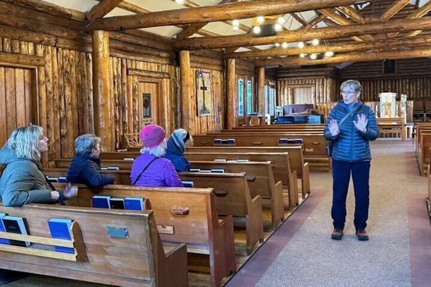 One of our possible stops includes the historic "Church of 1,000 Trees".
