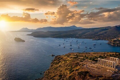 Athens Full Day Private Catamaran Cruise with BBQ and Drinks