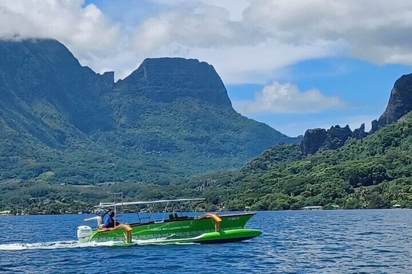 Tour Lagoon to Moorea in Canoe