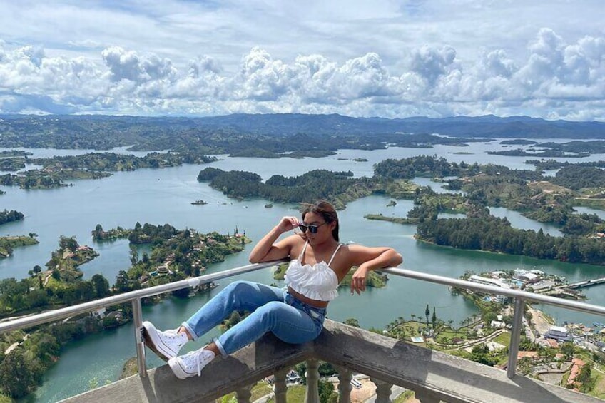 Private Tour Tour of the BatolitoAntioqueño El Peñol and Guatape
