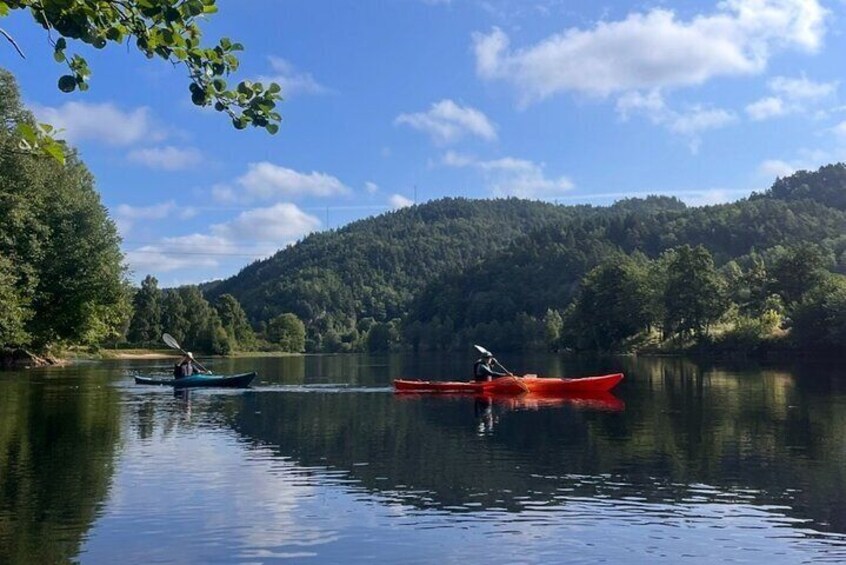 Kristiansand: Kayaking River Tour Adventure