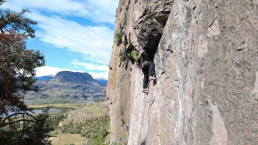 Rock Climbing Day Aysen Region Chilean Patagonia
