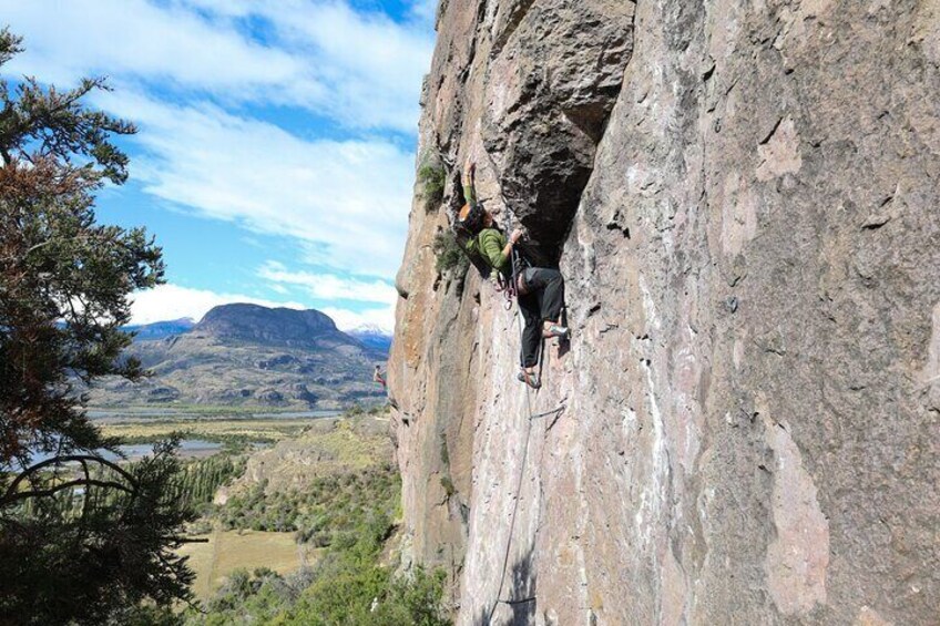 Rock Climbing Day Aysen Region Chilean Patagonia