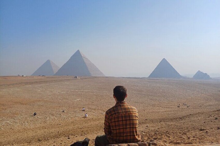 A Full-day Tour; Giza Pyramids, the Sphinx, Memphis & Saqqara