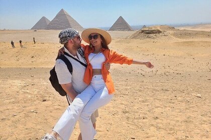 Pyramiden von Gizeh, Sphinx, Memphis, Saqqara, mit privatem Reiseleiter