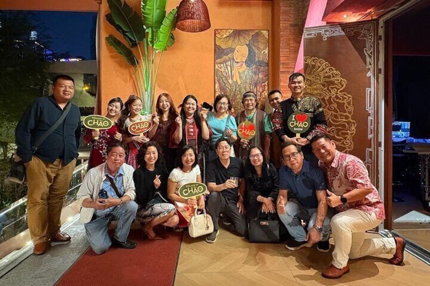Saigon with Chao Show Night Walking Tour