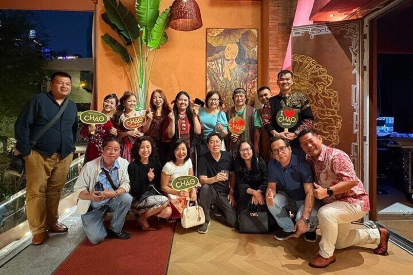 Saigon with Chao Show Night Walking Tour