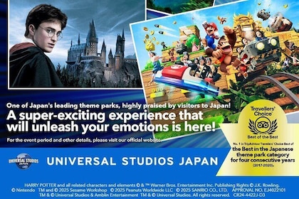 Universal Studios Japan 1 Day Pass and Have Fun in Kansai Pass