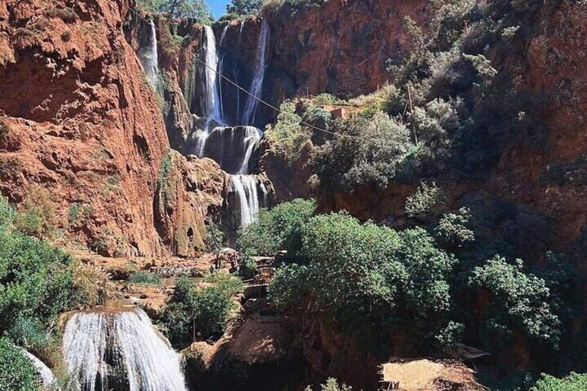 Ouzoud Waterfalls Guided Tour with Boat Ride and Scenic Views
