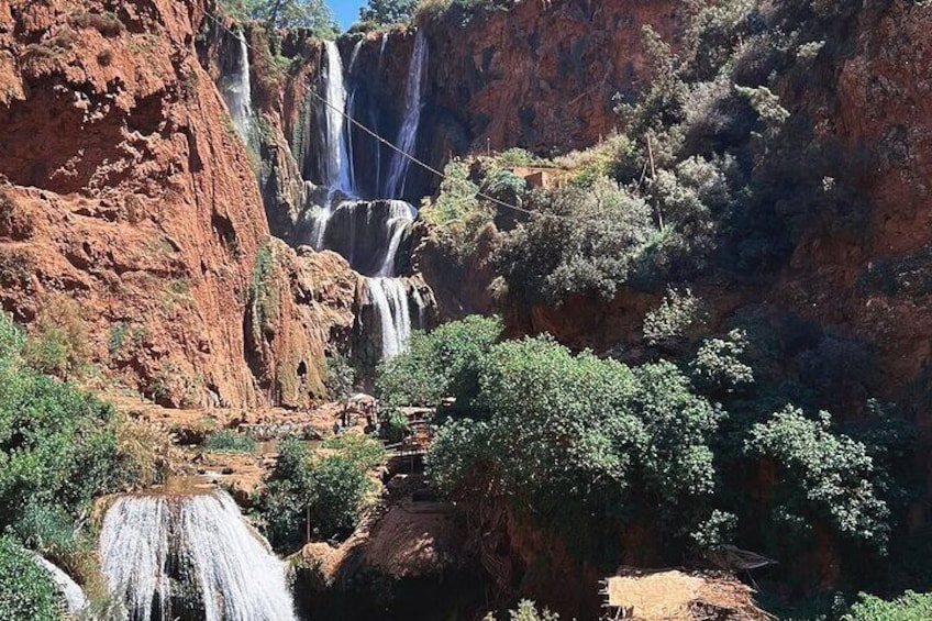 Ouzoud Waterfalls Guided Tour with Boat Ride and Scenic Views
