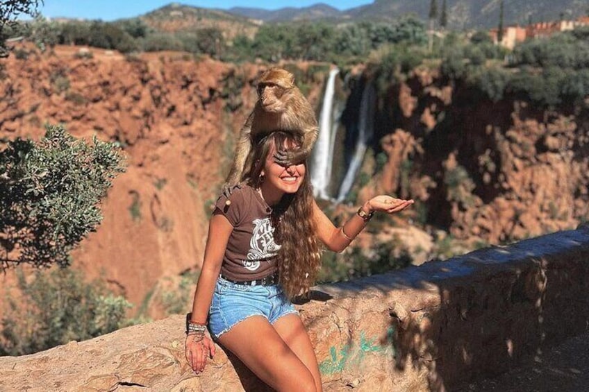 Ouzoud Waterfalls Guided Tour with Boat Ride and Scenic Views