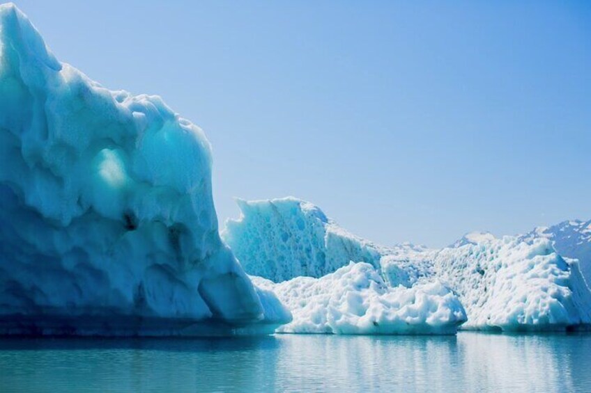 Heli Glacier Iceberg Raft Tour from Seward