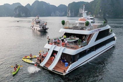 Luxury Cat Ba Sunset Cruise Discover the Beauty of Lan Ha Bay