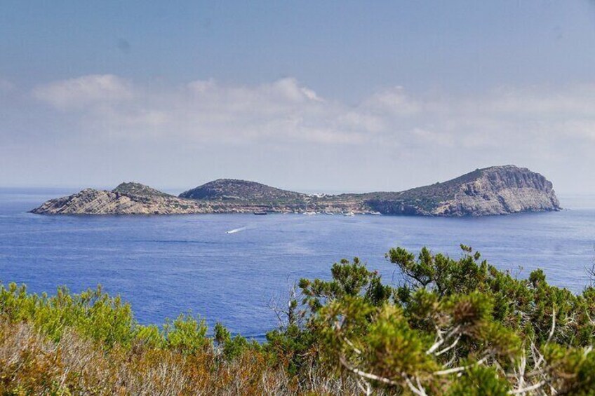 Private Tour North of Ibiza Coves, Beaches and Tagomago Island